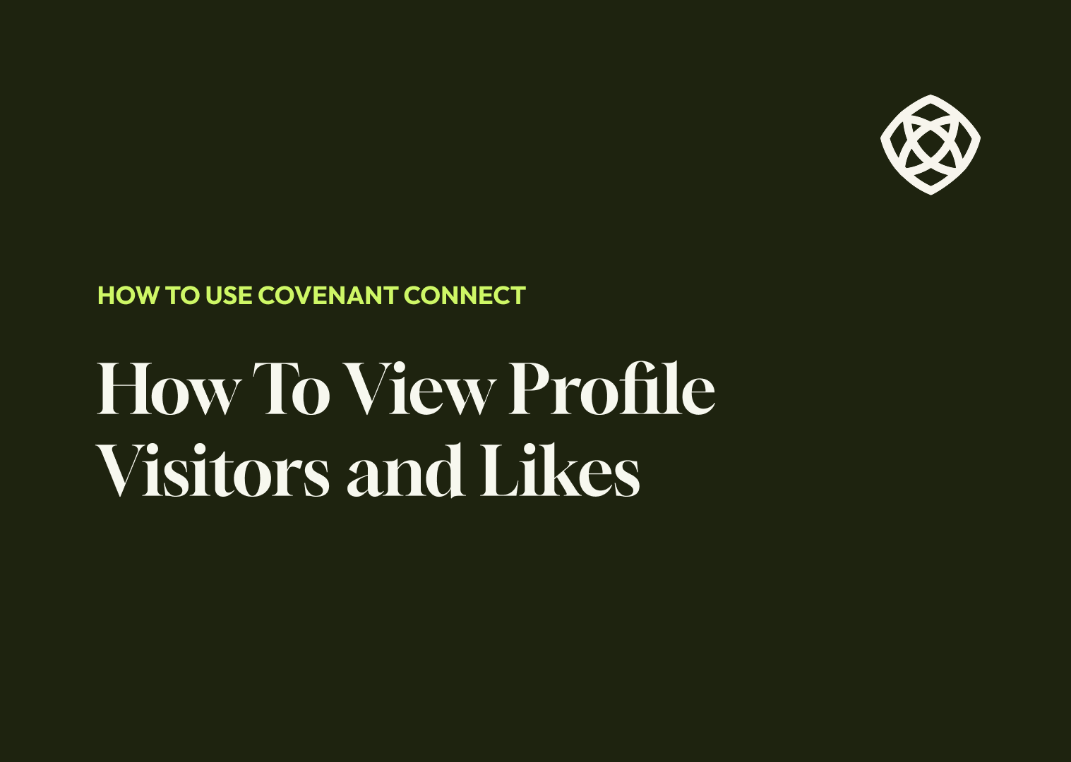 How To View Profile Visitors and Likes