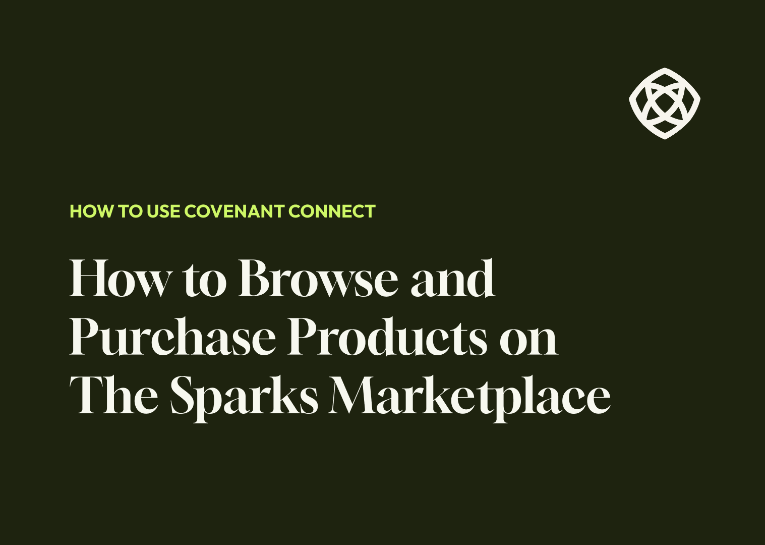 How to Browse and Purchase Products on The Sparks Marketplace